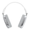 CELEBRAT headphones A35, ασύρματα & ενσύρματα, micro SD, 40mm, 200mAh, λευκά - Image 5