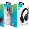 CELEBRAT headphones A36, ασύρματα & ενσύρματα, micro SD, 40mm, 250mAh, μαύρα - Image 5