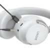 CELEBRAT headphones A40, ασύρματα & ενσύρματα, 40mm, 250mAh, λευκά - Image 2