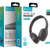 CELEBRAT headphones A45, ασύρματα & ενσύρματα, micro SD, 40mm, 250mAh, μαύρα - Image 7