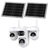 VSTARCAM smart ηλιακή κάμερα AG623FR, four-lens, 3MP, 4G, SD, PTZ, IP66