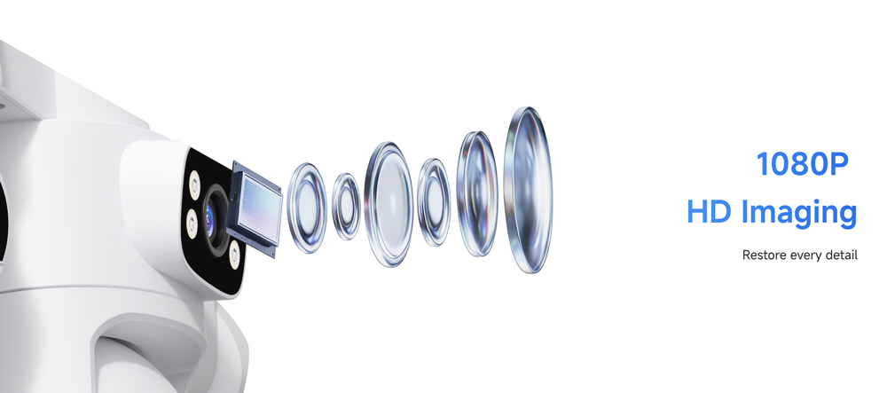 VSTARCAM smart ηλιακή κάμερα AG623FR, four-lens, 3MP, 4G, SD, PTZ, IP66 - Image 8