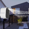 VSTARCAM smart ηλιακή κάμερα BG54, 3MP, 4G, SD, 5200mAh, IP66 - Image 7