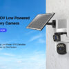VSTARCAM smart ηλιακή κάμερα BG621DR, dual lens, 3MP, 4G, SD, PTZ, IP66 - Image 2