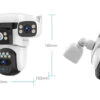 VSTARCAM smart ηλιακή κάμερα BG621SR, triple lens, 2MP, 4G, SD, PTZ, IP66 - Image 6