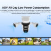 VSTARCAM smart ηλιακή κάμερα BG621SR, triple lens, 2MP, 4G, SD, PTZ, IP66 - Image 9