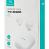 USAMS earphones με θήκη φόρτισης ID25, TWS, Φ13mm, 30/230mAh, λευκά - Image 5