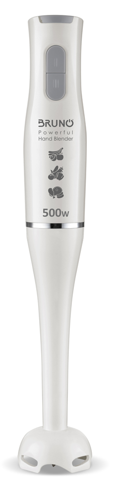 BRUNO ραβδομπλέντερ BRN-0091, 2 ταχύτητες, 500W, λευκό