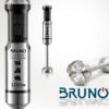 BRUNO ραβδομπλέντερ BRN-0092, ρυθμιζόμενη ταχύτητα, 1200W, inox-μάυρο - Image 5