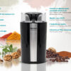 BRUNO αλεστής καφέ & μπαχαρικών BRN-0094, 200W, inox-μαύρο - Image 2