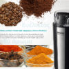 BRUNO αλεστής καφέ & μπαχαρικών BRN-0094, 200W, inox-μαύρο - Image 3