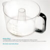 BRUNO ηλεκτρικός στίφτης BRN-0095 με χωρητικότητα 700ml, 40W, inox-μαύρο - Image 5