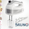 BRUNO μίξερ χειρός BRN-0110, 500W, 5 ταχύτητες & turbo, λευκό - Image 6