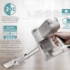 BRUNO ηλεκτρική σκούπα 2 σε 1 BRN-0133, 600W, λευκή-ασημί - Image 3