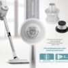 BRUNO ηλεκτρική σκούπα 2 σε 1 BRN-0133, 600W, λευκή-ασημί - Image 6