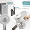 BRUNO ηλεκτρική σκούπα 2 σε 1 BRN-0133, 600W, λευκή-ασημί - Image 8