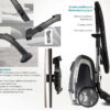 BRUNO ηλεκτρική σκούπα BRN-0136, 800W, 3.5lt, γκρι - Image 8