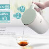 BRUNO βραστήρας BRN-0140 με διπλό τοίχωμα, 1.7L, Strix, 2200W, λευκός - Image 4