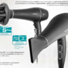 BRUNO σεσουάρ μαλλιών AC BRN-0155, 2200W, με φυσούνα, μαύρο - Image 3