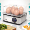 BRUNO βραστήρας αυγών 8 θέσεων BRN-0156, 500W, ανοξείδωτος - Image 2
