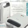 BRUNO τοστιέρα BRN-0164, 2 θέσεων, 800W, αντικολλητικές πλάκες, λευκή - Image 5