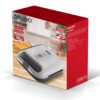 BRUNO τοστιέρα BRN-0164, 2 θέσεων, 800W, αντικολλητικές πλάκες, λευκή - Image 6