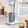 BRUNO φραπεδιέρα επιτραπέζια BRN-0182 100W με δοχείο 450ml, λευκή-γκρι - Image 2