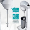 BRUNO φραπεδιέρα επιτραπέζια BRN-0182 100W με δοχείο 450ml, λευκή-γκρι - Image 4
