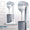 BRUNO φραπεδιέρα επιτραπέζια BRN-0182 100W με δοχείο 450ml, λευκή-γκρι - Image 5