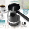 BRUNO ηλεκτρικό μπρίκι BRN-0187, 1000W, 250ml, μαύρο - Image 3