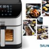 BRUNO φριτέζα αέρος BRN-0194, 8lt, 1800W, inox/μαύρη - Image 6