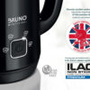 BRUNO συσκευή 4 σε 1 για ζεστό-κρύο αφρόγαλα BRN-0204, 280ml, 500W, ILAG επίστρωση, OTTER controler, μαύρη - Image 3
