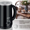 BRUNO συσκευή 4 σε 1 για ζεστό-κρύο αφρόγαλα BRN-0204, 280ml, 500W, ILAG επίστρωση, OTTER controler, μαύρη - Image 5