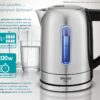 BRUNO βραστήρας νερού BRN-0213, ανοξείδωτος, 1.7L, 2200W, inox - Image 2