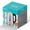 BRUNO βραστήρας νερού BRN-0213, ανοξείδωτος, 1.7L, 2200W, inox - Image 8