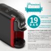 BRUNO καφετιέρα espresso 3 σε 1 BRN-0214, Hot & Cold, 1450W, 19 bar, μαύρη - Image 6