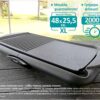 BRUNO ηλεκτρική ψησταριά BRN-0215, 2000W, 48x26εκ, με ρυθμιζόμενο θερμοστάτη - Image 2