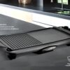 BRUNO ηλεκτρική ψησταριά BRN-0215, 2000W, 48x26εκ, με ρυθμιζόμενο θερμοστάτη - Image 4