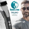 BRUNO κουρευτική μηχανή BRN-0220, επαναφορτιζόμενη, μαύρη - Image 2