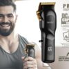 BRUNO επαγγελματική κουρευτική μηχανή BRN-0222 με βάση, επαναφορτιζόμενη, μαύρη - Image 5