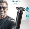 BRUNO ξυριστική μηχανή προσώπου BRN-0223, επαναφορτιζόμενη, μαύρη - Image 4