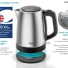 BRUNO βραστήρας νερού BRN-0246, ανοξείδωτος, 1.7L, STRIX, 2200W, inox - Image 2