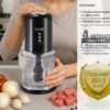 BRUNO πολυκόπτης BRN-0247, 500W, 700ml, 4 λεπίδες, μαύρο - Image 3