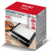 BRUNO γκριλιέρα BRN-0251, 2000W, με ρυθμιζόμενο θερμοστάτη, inox-μαύρη - Image 6