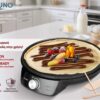 BRUNO κρεπιέρα BRN-0252, 30εκ, 1200W, με ρυθμιζόμενο θερμοστάτη & εξαρτήματα, μαύρη - Image 4