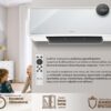 BRUNO κεραμικό αερόθερμο BRN-0258, 2000W, IP22, προηγμένων λειτουργιών, με ανεμιστήρα - Image 3