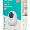 BOTSLAB smart κάμερα C213, 3MP/2K, WiFi & LAN, 360° PTZ, SD - Image 5