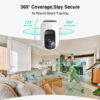 BOTSLAB smart κάμερα C221, 5MP/3K, WiFi, 360° PTZ, SD - Image 10