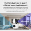 VSTARCAM smart κάμερα C992DR, 3MP, dual lens, WiFi, PTZ, SD - Image 4