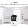 VSTARCAM smart κάμερα C996DR, 2MP, dual lens, WiFi, PTZ, SD - Image 6